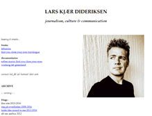 Tablet Screenshot of larsdideriksen.com